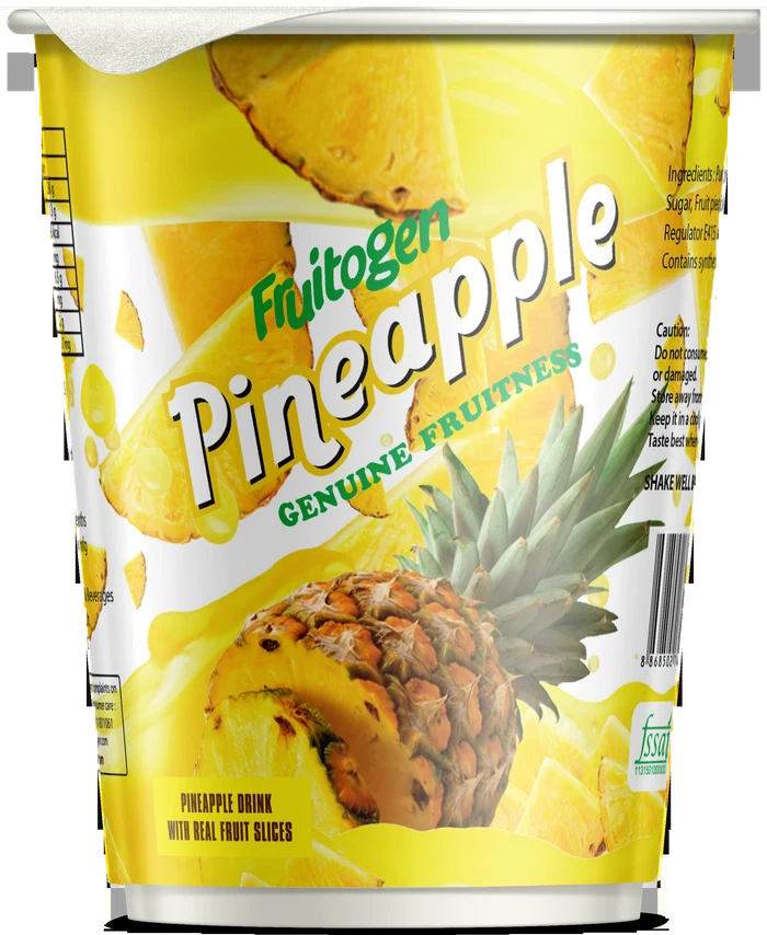 Fruitogen Pineapple juice cup